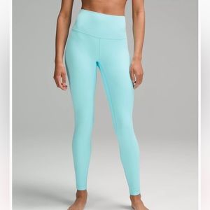 lululemon Align™ High-Rise Pant 28", size 10, NWT, Cyan Blue